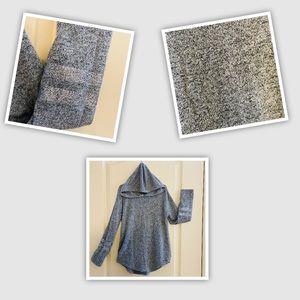 Justice Sparkle Stipe Hooded Top